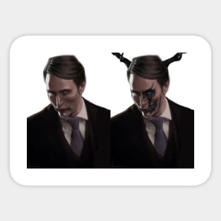 The StagMan - Hannibal Lecter Sticker